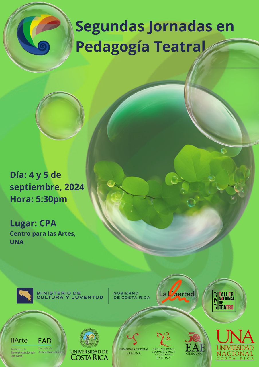 INVITACIÓN A LAS II JORNADAS EN PEDAGOGÍA TEATRAL